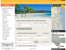 Tablet Screenshot of goldcoast-holidayrentals.com